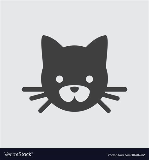 Cat Icon Royalty Free Vector Image Vectorstock