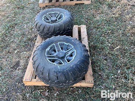 Carlisle At489 Atv Tires On Rims Bigiron Auctions