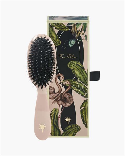 Fan Palm Hair Brush Small Paradise Fredrik And Louisa