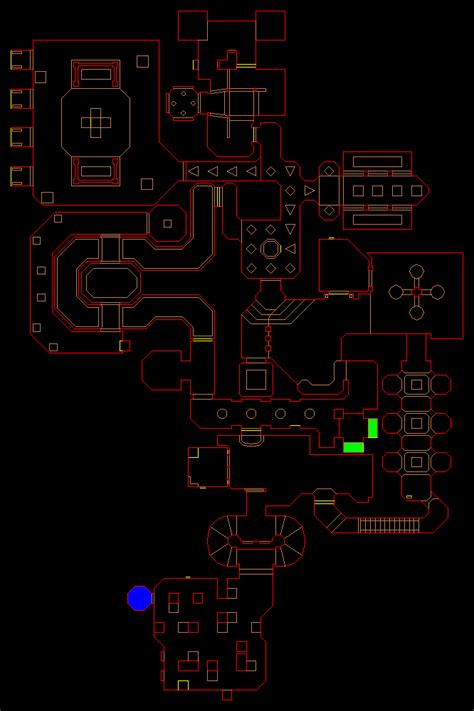 Nintendo 64 Doom 64 level 02, THE TERRAFORMER: Official Secrets