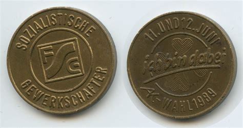 Österreich Werbemedaille Medaille 1989 G15285 Sozialistische