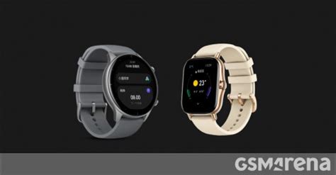 Amazfit releases GTS 2e and GTR 2e with longer battery life, cheaper prices - GSMArena.com news