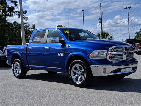 Certified Pre Owned 2018 Ram 1500 Laramie 4D Crew Cab In Ocala 21683