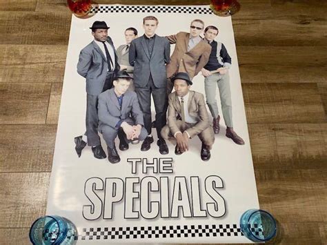 【未使用】specials オフィシャル特大ポスター 正規品 Ska スカ 2 Tone Uk Punk Powerpop パンク Sex