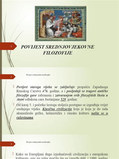 Povijest srednjovjekovne filozofije | PDF