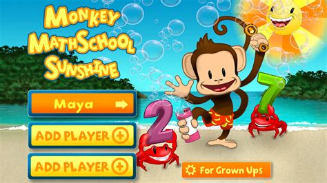 Monkey Math School Sunshine App for iPhone - Free Download Monkey Math School Sunshine for iPad ...