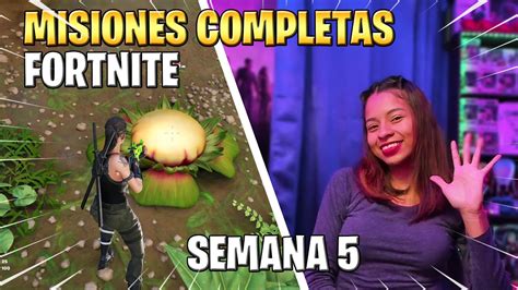 Como Completar Todas Las Misiones De La Semana De Fortnite Misiones