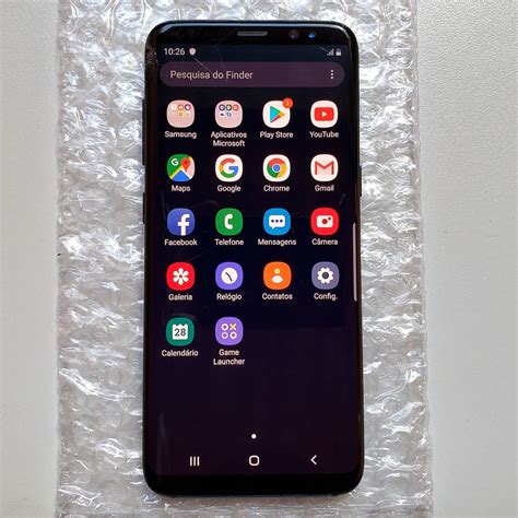 Celular Samsung Galaxy S8 64gb Preto Usado Trincado Barato Mercado Livre