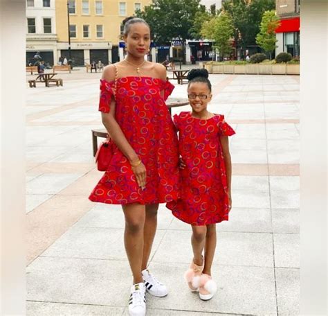 Mother And Daughter Twinning Twinning Ankara Styles For Mom And I