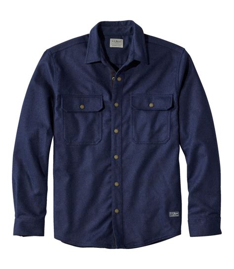 Mens Maine Guide Wool Field Shirt Shirts At Llbean