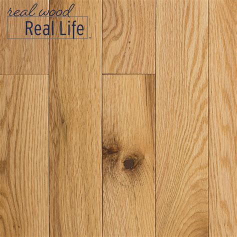 Blue Ridge Hardwood Flooring Red Oak Natural In Thick X In