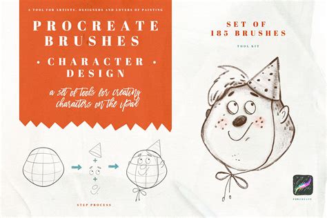 Character Design Brushes For Procreate Behance