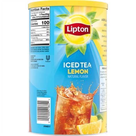 Lipton® Lemon Sweetened Iced Tea Mix 661 Oz Pick ‘n Save