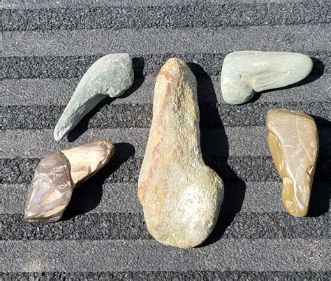 Several Variations Of A Early Paleo Tool Ancient Arrowheads