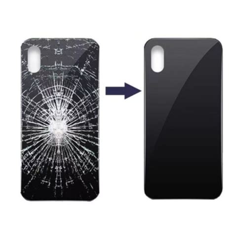 Replacement Rear Back Glass Big Hole For Iphone Pro Xr Xs X