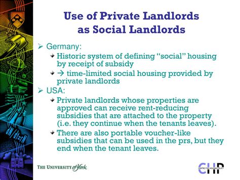 Ppt The Role Of Social Housing An International Perspective