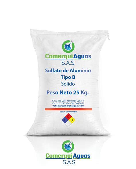 Sulfato De Aluminio Tipo B S Lido X Kg Comerquiaguas S A S