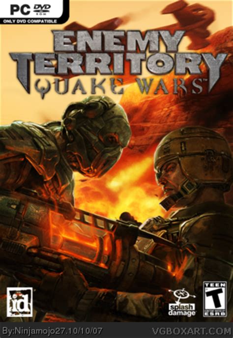 Enemy Territory: Quake Wars PC Box Art Cover by Ninjamojo27