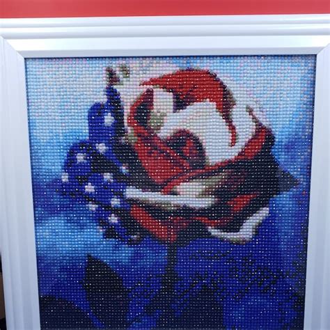 Diamond Painting Flag Etsy