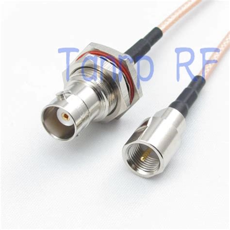 Cm Pigtail Coaxial Jumper Cable Rg Extension Cord Inch Bnc Female