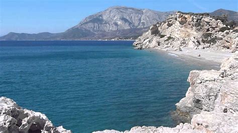 Seconds Samos Beach On The South Coast Of Samos Youtube