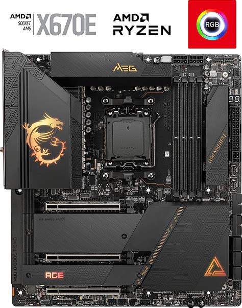 Msi Meg Meg X E Ace Placa Base Para Juegos Amd Am Ddr Pcie