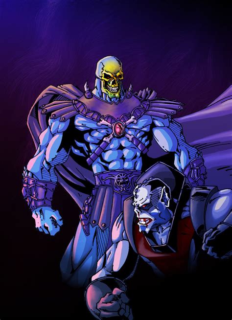 Skeletor Versus Hordak By ~thulsadoom On Deviantart Masters Of The Universe He Man