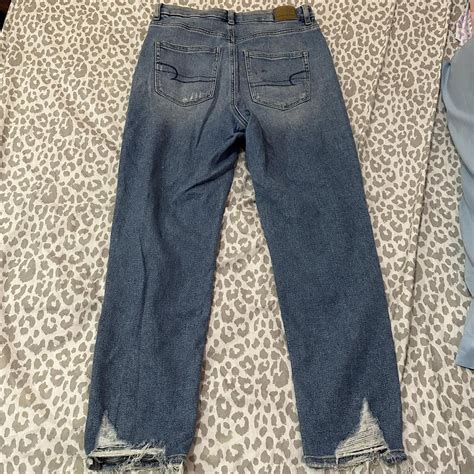 American Eagle Curvy Mom Jeans These Mom Jeans Were Depop