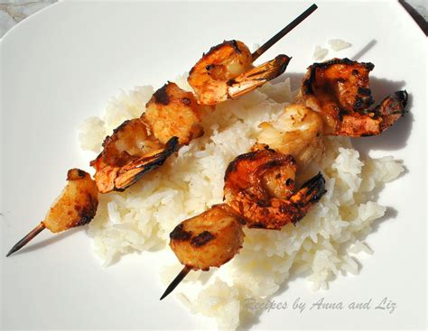 Best Grilled Shrimp And Scallop Kabobs 2 Sisters Recipes By Anna And Liz