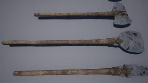 Ancient Tools Pack by SvitchMark in Props - UE4 Marketplace