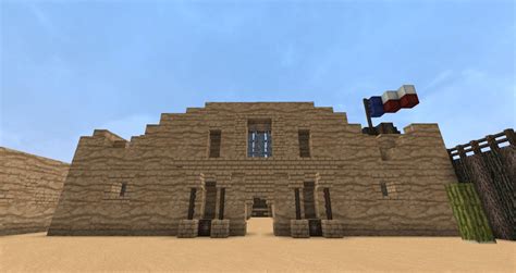 The Alamo Mission San Antonio Minecraft Map