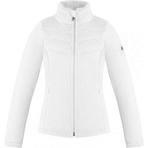 Poivre Blanc Dani Girls Fleece Jacket in White