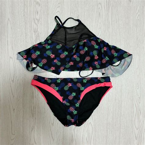 Baju Renang Bikini Swimsuit Sabrina Piece Fesyen Wanita Pakaian
