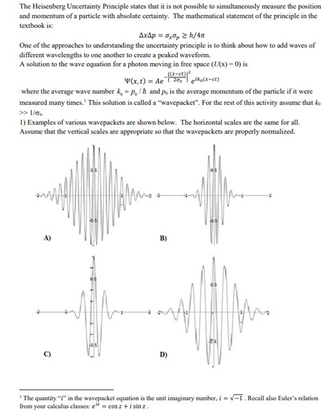 Solved The Heisenberg Uncertainty Principle States That It