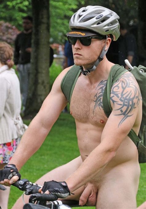 Very Sexy Nude Bike Guy Dicks Outdoors