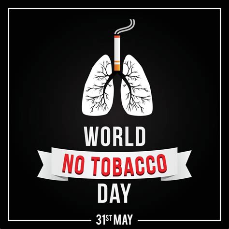 World No Tobacco Day Vector Illustration Vector Art At Vecteezy