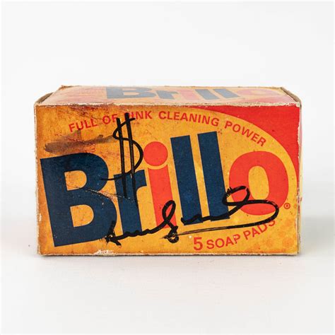 Andy Warhol 1928 1987attr Brillo Box Soap Pads L 127 X W 68 X H 74 Cm