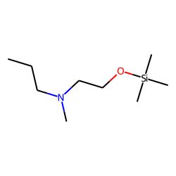 N-Methyl-N-propyl aminoethane-2-ol, trimethylsilyl ether - Chemical ...