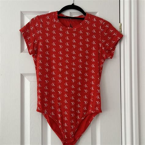 Calvin Klein Body Suit Size Small Calvinklein Depop