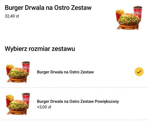 Burger Drwala Na Ostro W Mcdonald S Ile Kosztuje