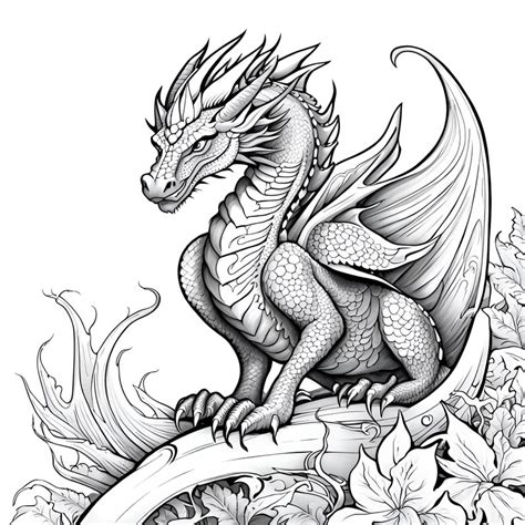 Coloring Pages Of Dragons Mandala Dragons Like In House Of The Dragon