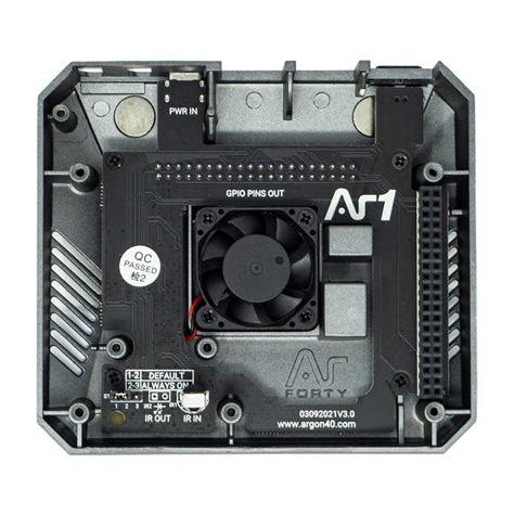 Argon ONE M.2 Gehäuse - Raspberry Pi 4 | Rasppishop - Raspberry Pi Bo ...
