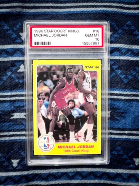 Michael Jordan Star Court Kings Slabbed Graded Proxy Slab Proxy