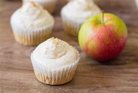 Apple Cinnamon Cupcakes With Buttercream Frosting BubbaPie