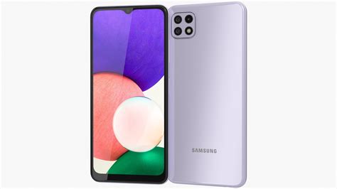 Samsung Galaxy A22 5g Violet 3d Model Turbosquid 1751968