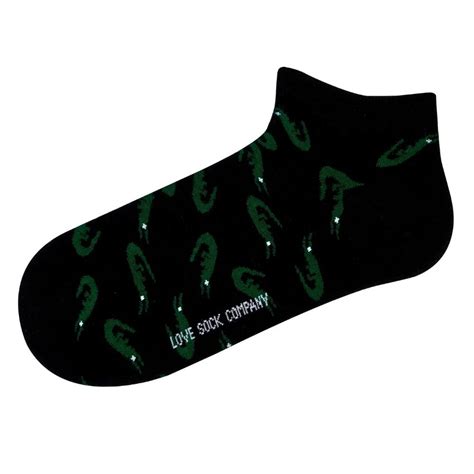 Organic Cotton Ankle Socks Fun Alligator Socks Love Sock Company