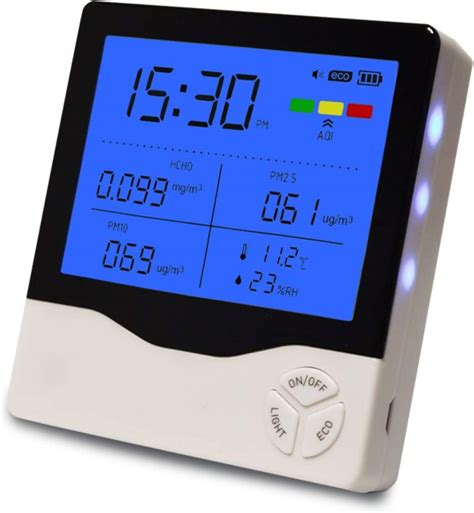 Iqair Airvisual Pro Smart Indoor Outdoor Air Quality Monitor