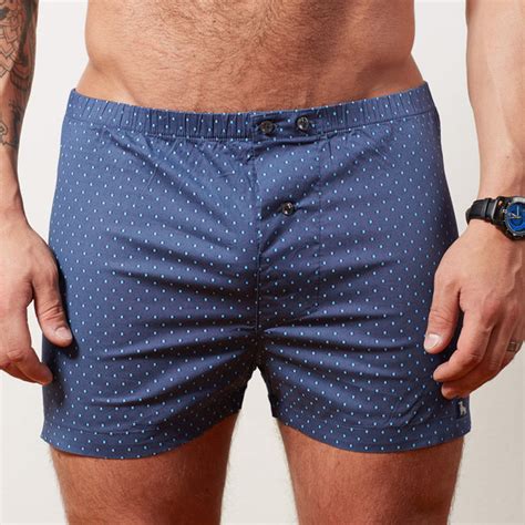 Boxer Shorts Slim Fit For Men Blade Blue