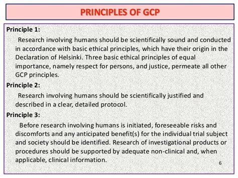 ICH GCP guidelines