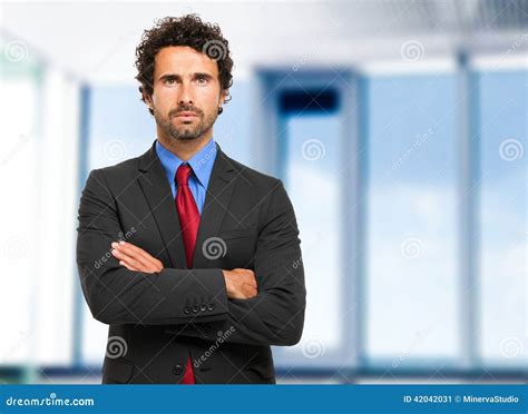 Handsome Mature Business Man Portrait Stock Image Image Of Leader Attractive 42042031
